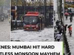 Mumbai grinds to a halt! schools shut, trains hit by rain