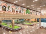 Prime Minister Narendra Modi tweets this inside picture of New Terminal Building of Jodhpur Airport on the eve of its inauguration on July 04, on Friday. 