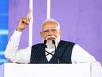 Prime Minister Narendra Modi at the inauguration of CG Semi OSAT facility and Commencement of Commercial Production, in Sanand on Saturday.