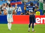 Lionel Messi and Argentina edged past Cape Verde in a five-goal extra-time thriller, to book their place in the last 16 of the ongoing 2026 FIFA World Cup.(AP Photo/Chris Carlson)