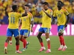Colombia edged past a lacklustre Ghana 1-0 on Friday to secure the final spot in the World Cup Round of 16.(Getty Images via AFP)