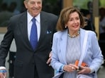 Paul Pelosi was driving his brown convertible in Napa County when he struck a legally parked car on the side of the road, briefly stopped and then drove away.  