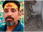 Surendra Sharma was allegedly killed and buried under his bathroom floor.