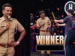 UP cop Kapil Dinkar won <span class='webrupee'>₹</span>1 lakh on India's Got Latent.