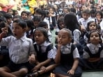 Students-watch-the-live-telecast-of-Prime-Minister-Narendra-Modi-s-speech-at-a-Mumbai-school-Kalpak-Pathak-HT-photo