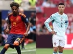 Lamine Yamal for Spain and Cristiano Ronaldo for Portugal.