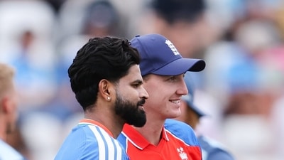 Shreyas Iyer won the toss and decided to have a bat in the second T20I at Manchester. The first game was a washout on Wednesday. (ANI Pic Service) Shreyas Iyer won the toss and decided to have a bat in the second T20I at Manchester. The first game was a washout on Wednesday. (ANI Pic Service)