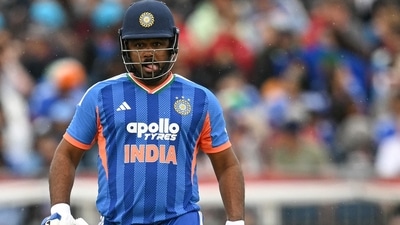 Sanju Samson was dropped by India to make way for Vaibhav Sooryavanshi in the 2nd T20I vs England. (AFP) Sanju Samson was dropped by India to make way for Vaibhav Sooryavanshi in the 2nd T20I vs England. (AFP)