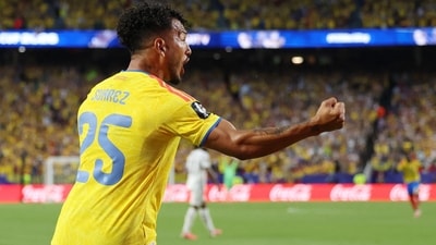 Luis Suarez was one of the standout players for Colombia as he also played a key role in his team's lone goal. (REUTERS)