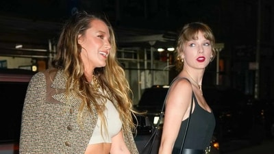 Blake Lively didn't attend Taylor Swift's wedding.