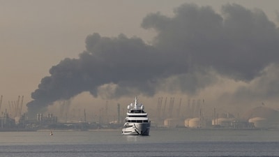The Port of Jebel Ali, a major trade hub in Dubai, came under attack in the early days of the Iran war. The Port of Jebel Ali, a major trade hub in Dubai, came under attack in the early days of the Iran war.