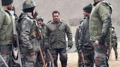 Salman Khan in a still from Maatrubhumi: May War Rest in Peace. Salman Khan in a still from Maatrubhumi: May War Rest in Peace.