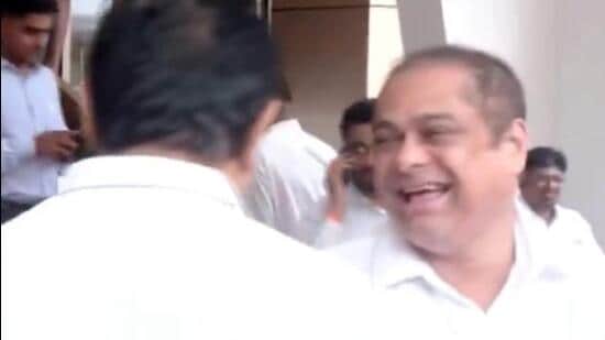 Satam’s ‘insensitive’ laughter over tree fall and manhole deaths draws flak, oppn seeks removal