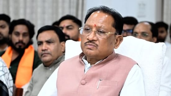 Chhattisgarh Chief Minister Vishnu Deo Sai. (@vishnudsai X)
