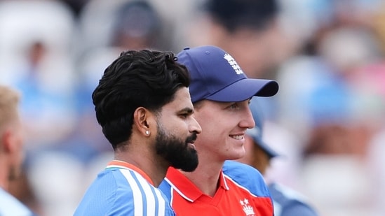 Shreyas Iyer won the toss and decided to have a bat in the second T20I at Manchester. The first game was a washout on Wednesday.(ANI Pic Service)