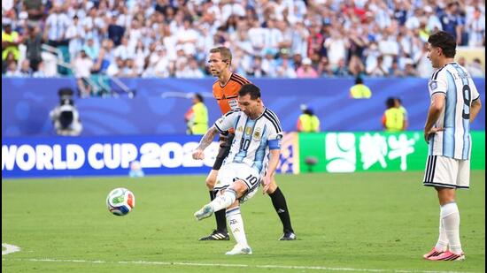With the defending champions playing tournament debutants Cabo Verde, a goal-fest was expected. (Getty Images via AFP)