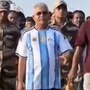 কাবো ভার্দের বিরুদ্ধে লিওনেল মেসির আর্জেন্টিনার পারফরম্যান্স দেখে কিছুটা উদ্বিগ্ন হয়ে পড়লেন দিলীপ ঘোষ। (বাঁদিকের ছবিটি ফাইল, ডানদিকের ছবি সৌজন্যে এএফপি)