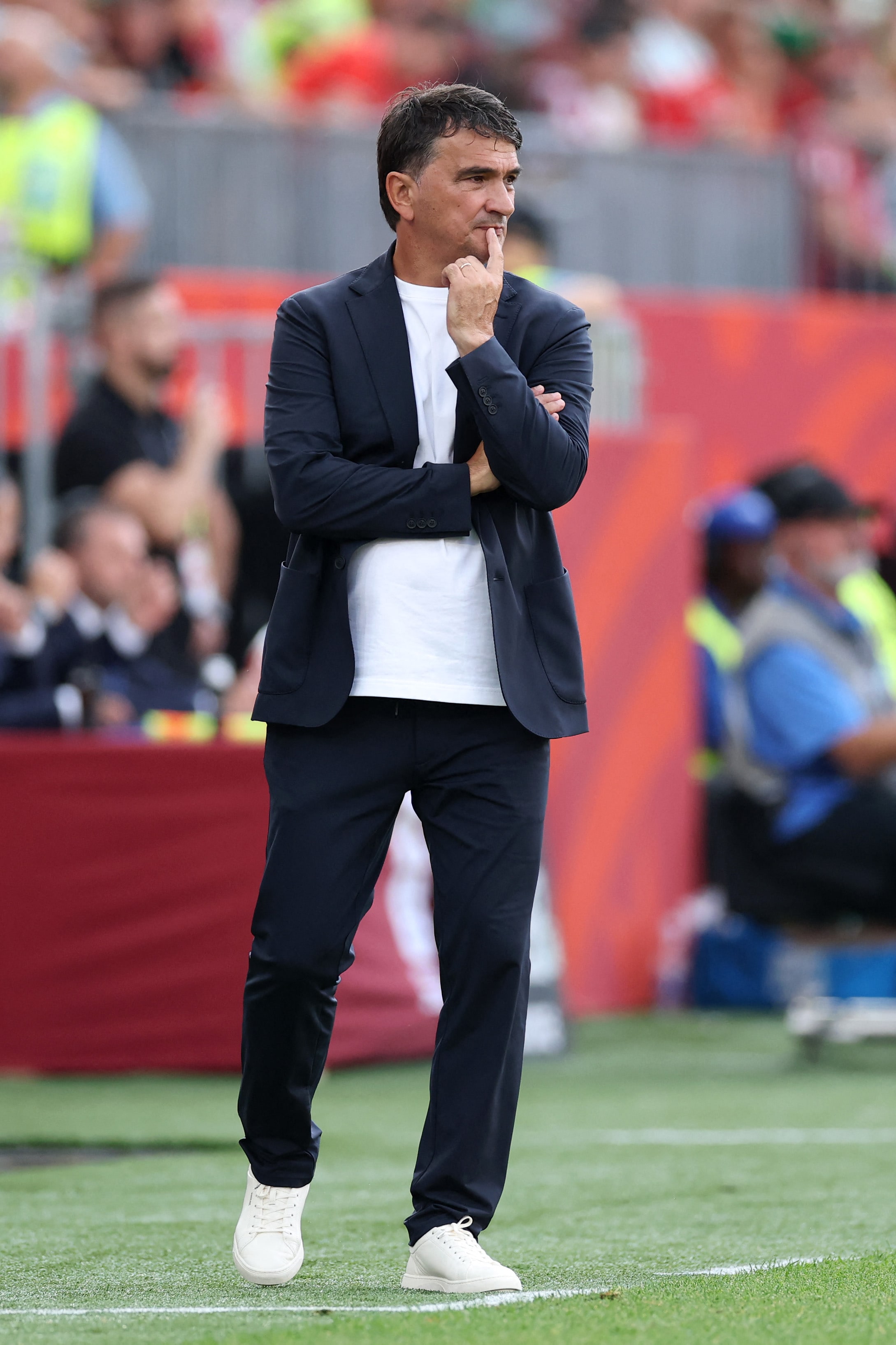 Zlatko Dalic, Head Coach of Croatia, during the FIFA World Cup 2026 Round Of 32 match between Portugal and Croatia on Thursday, said that increasing reliance on VAR risks sucking the joy of football. (Getty Images via AFP) Zlatko Dalic, Head Coach of Croatia, during the FIFA World Cup 2026 Round Of 32 match between Portugal and Croatia on Thursday, said that increasing reliance on VAR risks sucking the joy of football. (Getty Images via AFP)