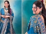 Anshula Kapoor's dreamy mehendi look comes with a heartfelt tribute to Rohan Thakkar's family.(Instagram/@anshulakapoor)
