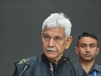 Srinagar, Jun 27 (ANI): Jammu and Kashmir Lieutenant Governor Manoj Sinha speaks during a meeting with civil society groups, business leaders,