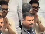 Aamir Khan greets paparazzi after intimate wedding with Gauri Spratt
