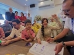 Aamir Khan and Gauri Spratt got married in the presence of their loved ones. 