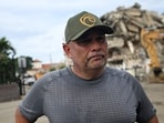 Former Venezuelan Major League baseball player Eliezer Alfonzo, the father of Dodgers catcher Eliezer Alfonzo Jr.