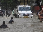IMD’s 8 am forecast predicted moderate to intense spells of rain at isolated places in Mumbai and neighbouring Raigad over the next three hours. (PTI) IMD’s 8 am forecast predicted moderate to intense spells of rain at isolated places in Mumbai and neighbouring Raigad over the next three hours. (PTI)