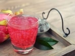 Rose and Chia Seed Sherbet