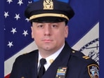 NYPD Inspector Jeremy Scheublin was suspended this week following groping and harassment allegations from a female officer.