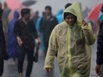 The rainfall is considered very likely, indicating a high probability of intense downpours through the day.