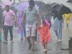 The India Meteorological Department has issued an 'orange' alert for the metropolis, forecasting heavy rainfall and gusty winds.