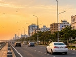 Traveller says Chennai feels calmer than Hyderabad.