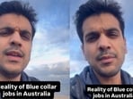 An Indian man said he wished trade workers in India received the same respect as those in Australia.