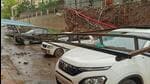 Rain batters Pune city: 29 trees fall, vehicles hit, parking shed collapses