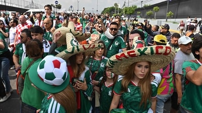 One major factor drawing plenty of attention ahead of Mexico vs England is the venue: Estadio Azteca in Mexico City. (AFP) One major factor drawing plenty of attention ahead of Mexico vs England is the venue: Estadio Azteca in Mexico City. (AFP)