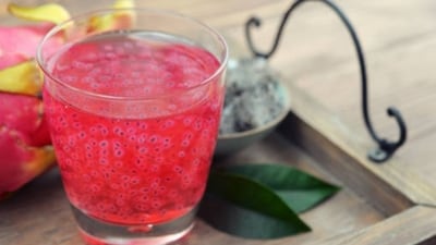 Rose and Chia Seed Sherbet (Freepik) Rose and Chia Seed Sherbet (Freepik)