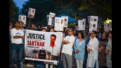 The victim’s parents questioned the handling of evidence and accused investigators of delays. Police said all procedures were carried out promptly. (Parveen Kumar/HT) The victim’s parents questioned the handling of evidence and accused investigators of delays. Police said all procedures were carried out promptly. (Parveen Kumar/HT)