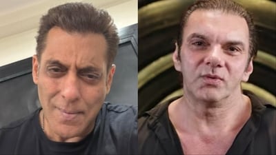 Salman Khan cheers for Sohail Khan. Salman Khan cheers for Sohail Khan.