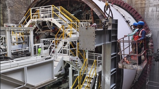 Largest rail TBM starts Mumbai Bullet train tunnel work