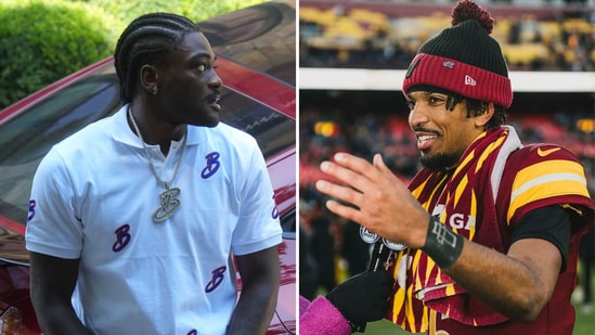 Brandon Aiyuk and Jayden Daniels have unfollowed each other on Instagram. (Instagram)