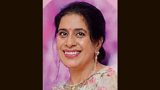 Harpreet Kaur, 53, who died in the mishap. Her friend remains critical. (HT Photo)