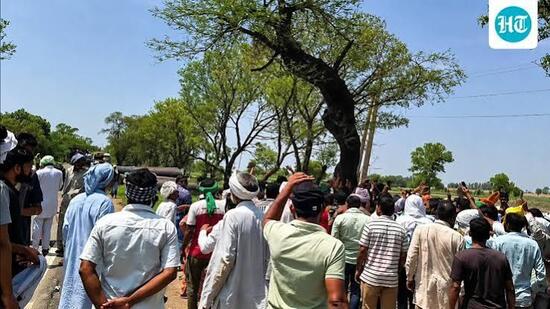 While giving this information superintending engineer (XEN) of the public health engineering department, Sanjeev Tyagi, said the project has been put on hold as NHAI has not granted the required NOC. (HT File)