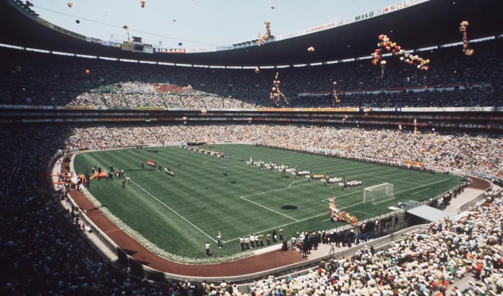 The stadium was officially named Estadio Ciudad de México for this world cup. (Courtesy: Fifa) The stadium was officially named Estadio Ciudad de México for this world cup. (Courtesy: Fifa)