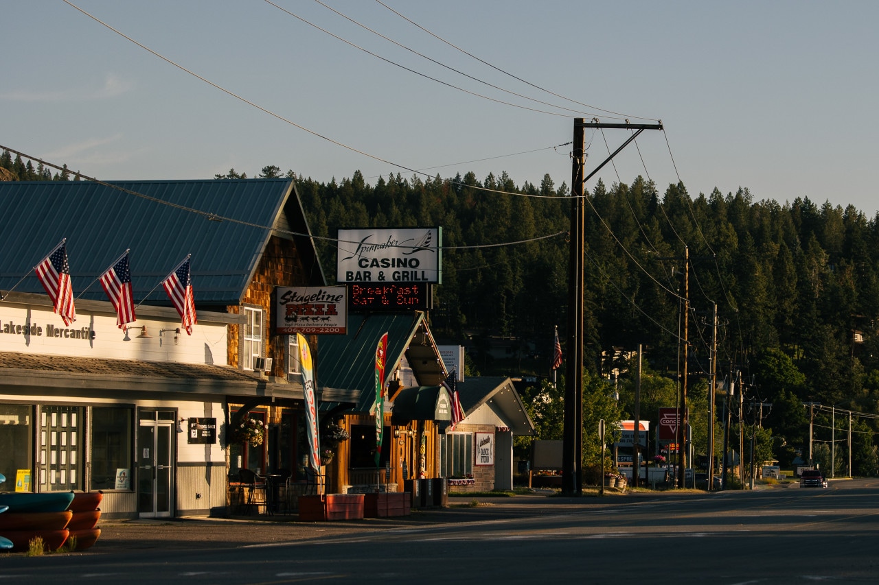 Flathead County, where Lakeside is located, has shifted from railroads and timber to recreation and real estate. Flathead County, where Lakeside is located, has shifted from railroads and timber to recreation and real estate.