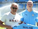 Erling Haaland is the son of Alf-Inge Haaland and Gry Marita Braut.