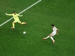 Portugal vs Spain, FIFA World Cup 2026: Mikel Merino scored for Spain.(Getty Images via AFP)