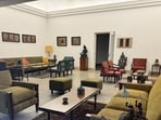 Indira Gandhi’s drawing room in the Indira Gandhi Memorial Museum.
