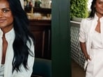 Simone Ashley at the 2026 Wimbledon Tennis Championships (Credits: Instagram)