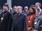 Peoples Democratic Party (PDP) president Mehbooba Mufti and others attend the funeral ceremony of Iran's slain supreme leader Ayatollah Ali Khamenei, in Tehran.